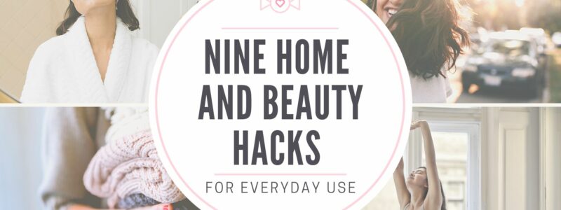 beauty and home care hacks with essential oils