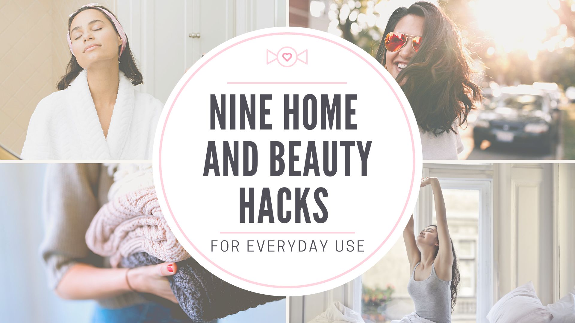 beauty and home care hacks with essential oils